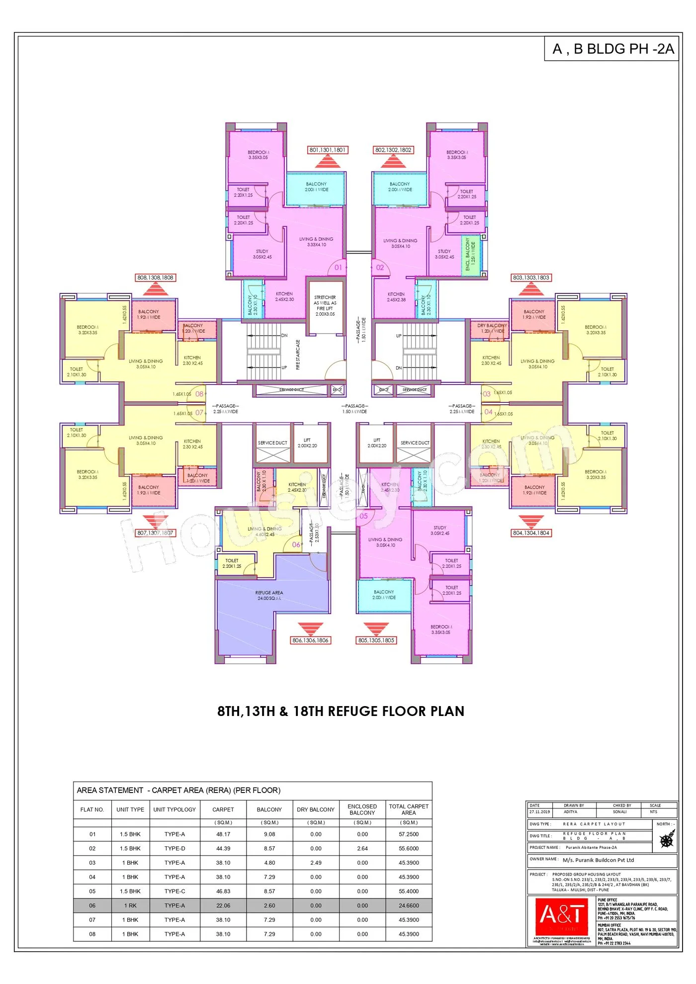 Puraniks Abitante Fiore Floor plan 4